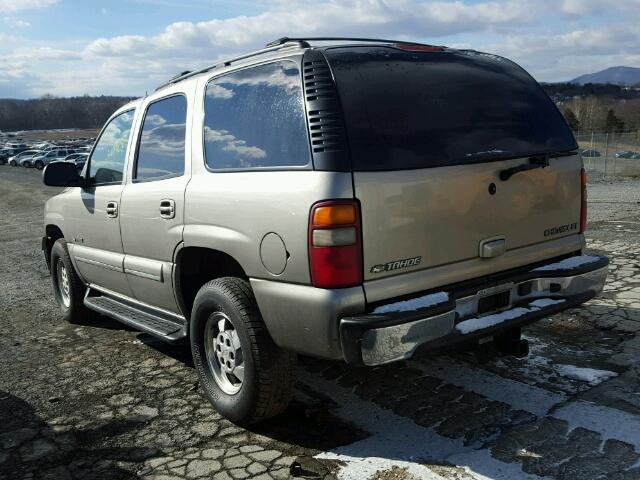 1GNEK13Z73R106517 - 2003 CHEVROLET TAHOE K150 BEIGE photo 3