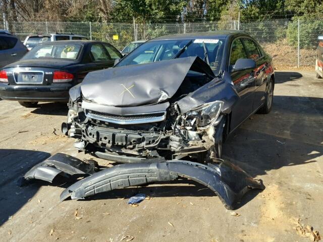 1G1ZC5EU4BF322141 - 2011 CHEVROLET MALIBU 1LT GRAY photo 2