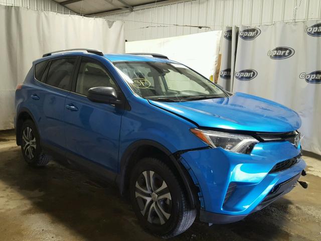 JTMZFREVXHJ710107 - 2017 TOYOTA RAV4 LE BLUE photo 1