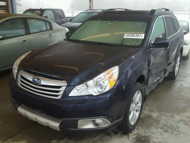 4S4BRDLC9C2232709 - 2012 SUBARU OUTBACK 3. BLUE photo 2