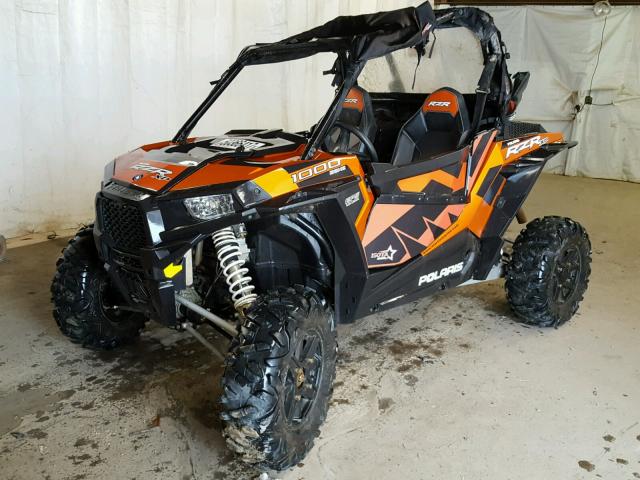 4XAST1EA9EB931607 - 2014 POLARIS RZR 1000 X ORANGE photo 2