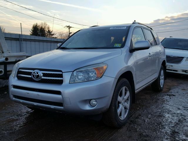 JTMBD31V775061285 - 2007 TOYOTA RAV4 LIMIT SILVER photo 2