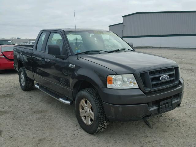 1FTRX14W05FB24703 - 2005 FORD F150 GRAY photo 1