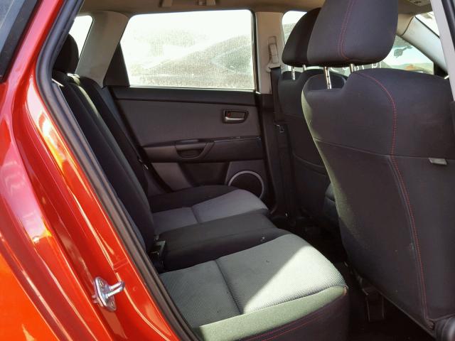 JM1BK34L971653441 - 2007 MAZDA SPEED 3 红色 照片 6