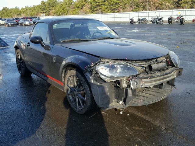 JM1NC2MF6E0235811 - 2014 MAZDA MX-5 MIATA BLACK photo 1