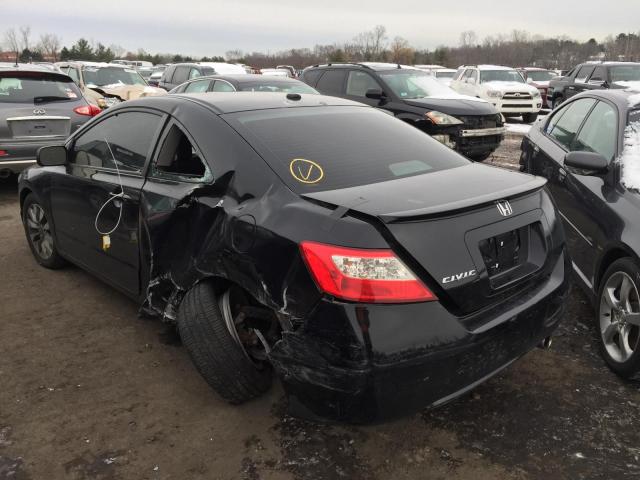 2HGFG12939H519710 - 2009 HONDA CIVIC EXL BLACK photo 4