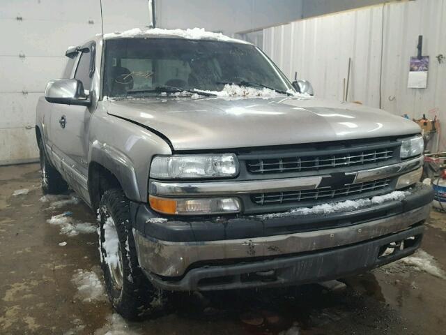 2GCEK19TXY1271120 - 2000 CHEVROLET SILVERADO SILVER photo 1