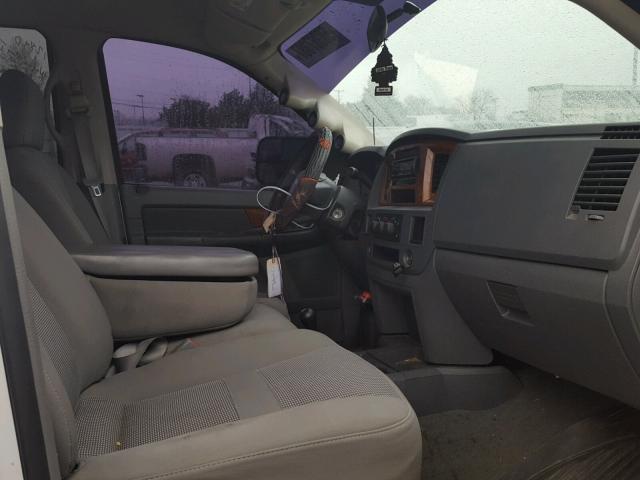 1D7KS28C86J163355 - 2006 DODGE RAM 2500 S WHITE photo 5