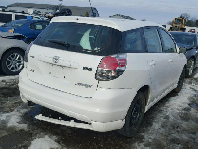 2T1KR32E87C650073 - 2007 TOYOTA COROLLA MA WHITE photo 4