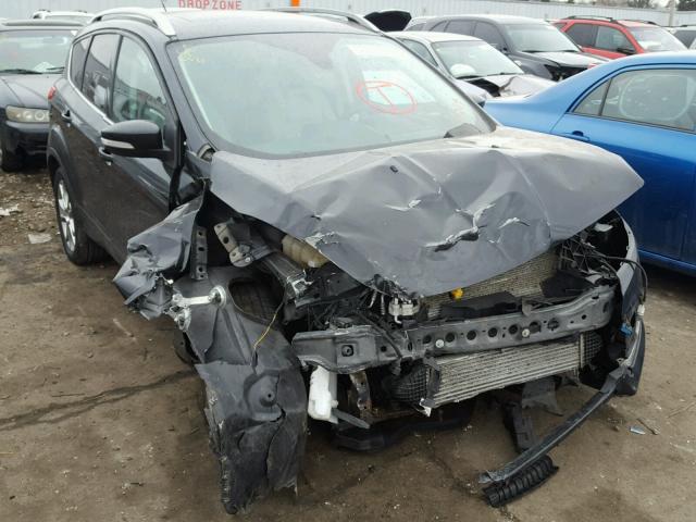 1FMCU9J9XEUB46937 - 2014 FORD ESCAPE TIT BLACK photo 1