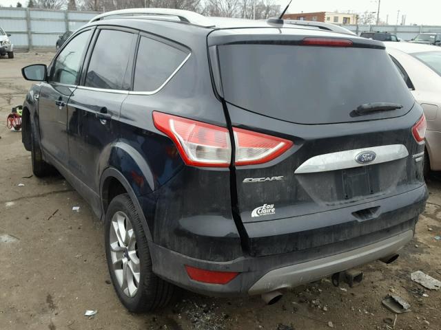 1FMCU9J9XEUB46937 - 2014 FORD ESCAPE TIT BLACK photo 3