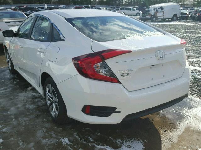 2HGFC2F57HH570599 - 2017 HONDA CIVIC LX WHITE photo 3