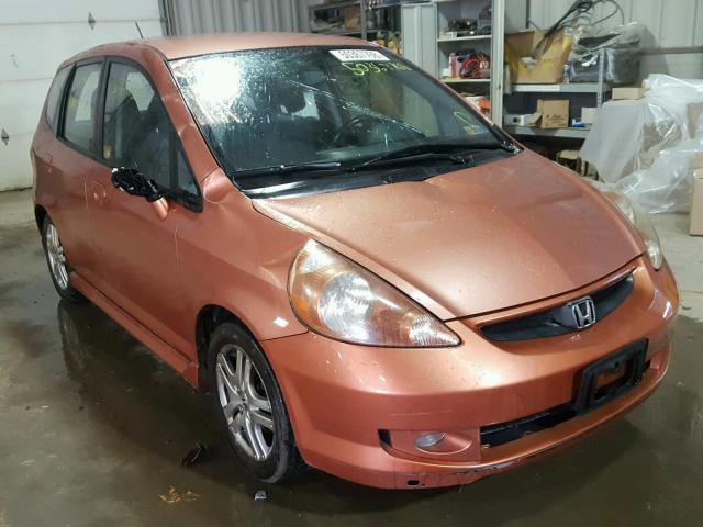 JHMGD37627S067419 - 2007 HONDA FIT S 橙色 照片 1