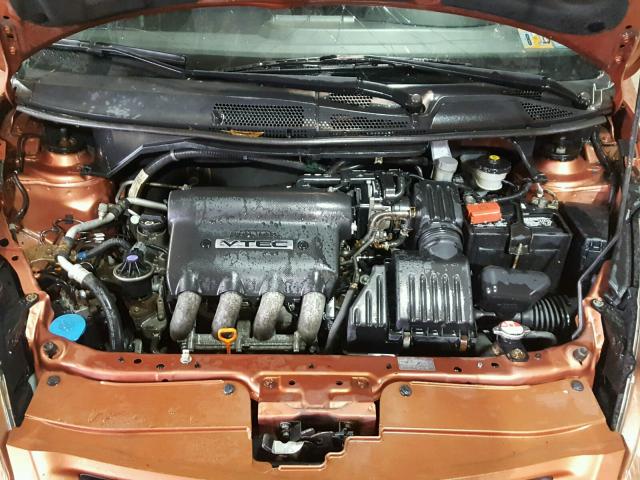 JHMGD37627S067419 - 2007 HONDA FIT S 橙色 照片 7