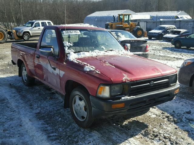 4TARN81A5PZ149407 - 1993 TOYOTA PICKUP 1/2 RED photo 1