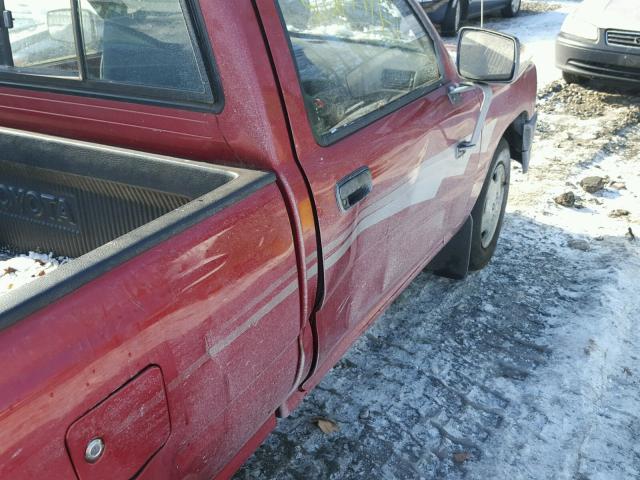 4TARN81A5PZ149407 - 1993 TOYOTA PICKUP 1/2 RED photo 9