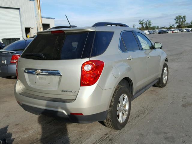 2GNALBEK5F6410415 - 2015 CHEVROLET EQUINOX LT SILVER photo 4