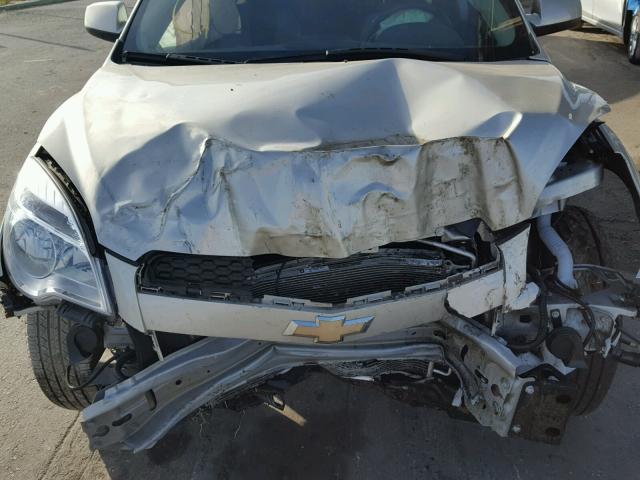 2GNALBEK5F6410415 - 2015 CHEVROLET EQUINOX LT SILVER photo 7