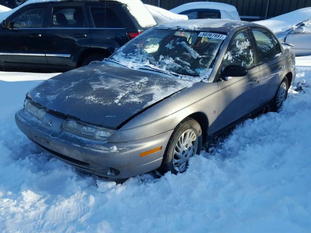 1G8ZK5272XZ291190 - 1999 SATURN SL2 GRAY photo 2