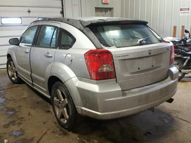 1B3HB78K77D203144 - 2007 DODGE CALIBER R/ SILVER photo 3