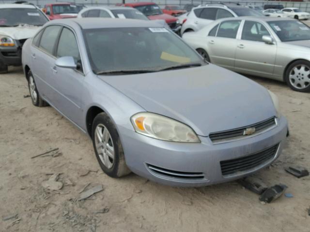 2G1WB58K269118212 - 2006 CHEVROLET IMPALA LS BLUE photo 1