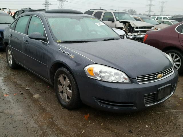 2G1WT58K189263127 - 2008 CHEVROLET IMPALA LT GRAY photo 1