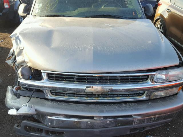 1GNEK13T61R205127 - 2001 CHEVROLET TAHOE K150 TAN photo 7