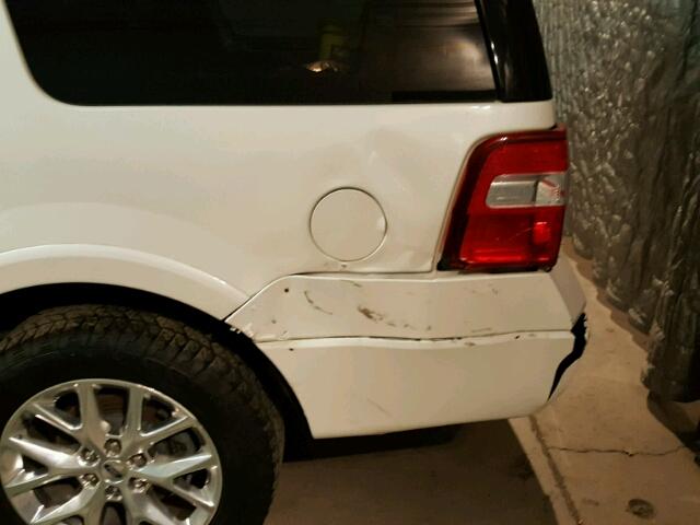 1FMJU2AT9FEF12263 - 2015 FORD EXPEDITION WHITE photo 9