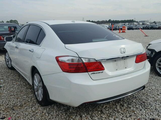 1HGCR2F80DA078551 - 2013 HONDA ACCORD EXL WHITE photo 3