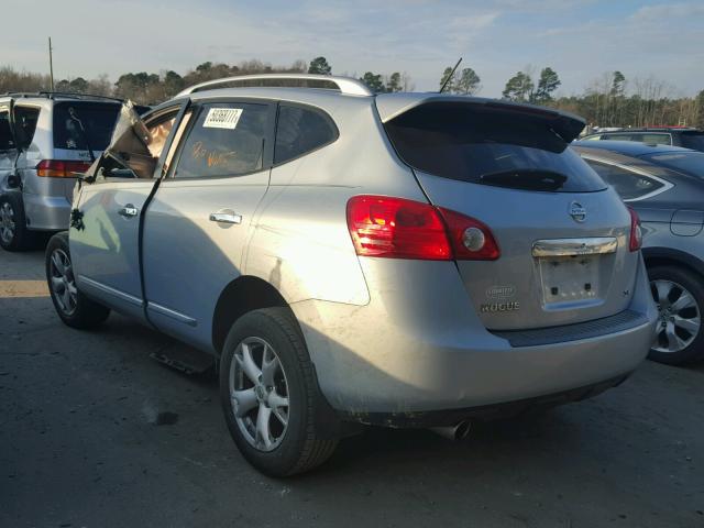 JN8AS5MT7BW181750 - 2011 NISSAN ROGUE S BLUE photo 3