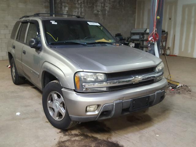 1GNDT13S332331103 - 2003 CHEVROLET TRAILBLAZE TAN photo 1