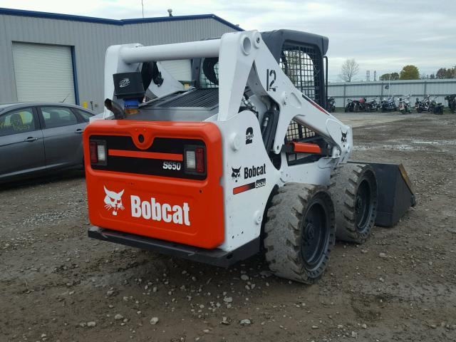 ALJ814231 - 2015 BOBCAT S650 WHITE photo 4