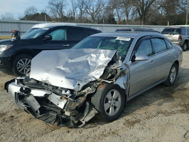 2G1WT58K869204623 - 2006 CHEVROLET IMPALA LT GRAY photo 2