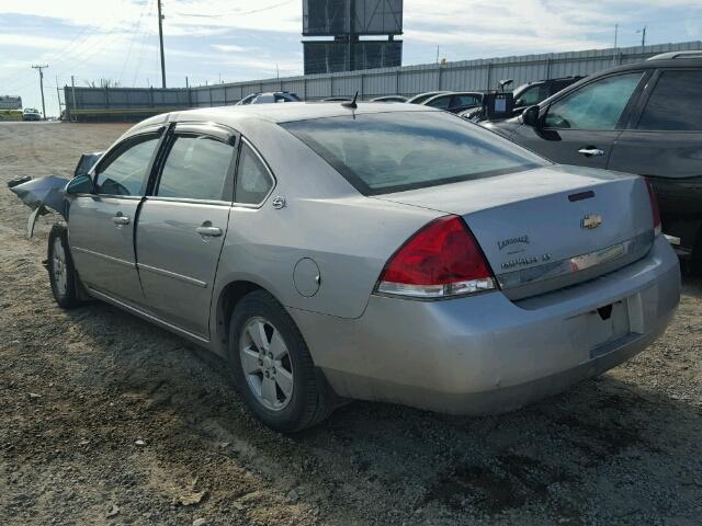 2G1WT58K869204623 - 2006 CHEVROLET IMPALA LT GRAY photo 3