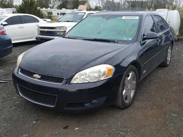 2G1WD58C269259638 - 2006 CHEVROLET IMPALA SUP 黑色 照片 2