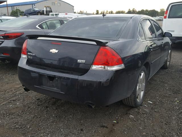 2G1WD58C269259638 - 2006 CHEVROLET IMPALA SUP 黑色 照片 4