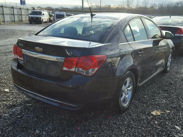 1G1PF5S92B7193857 - 2011 CHEVROLET CRUZE LT BLACK photo 4