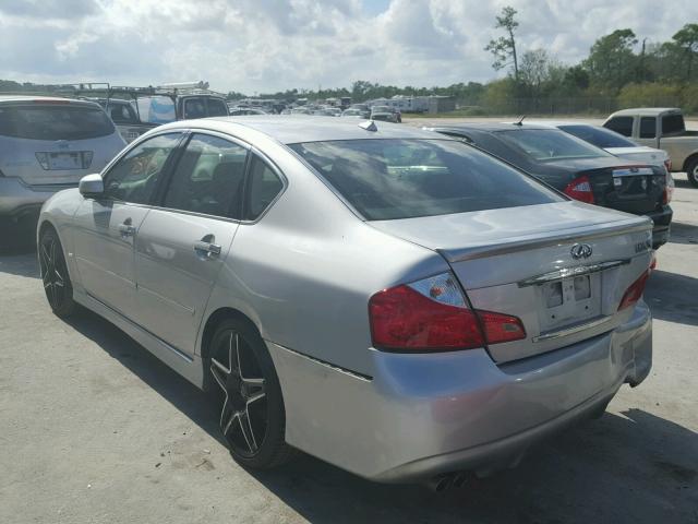 JNKCY01E09M802164 - 2009 INFINITI M35 BASE SILVER photo 3