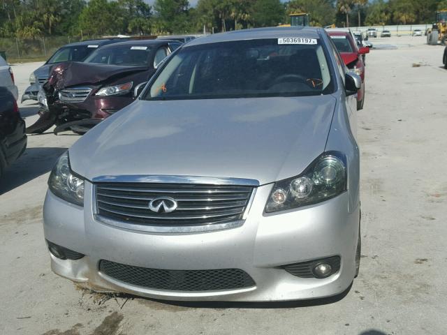 JNKCY01E09M802164 - 2009 INFINITI M35 BASE SILVER photo 9