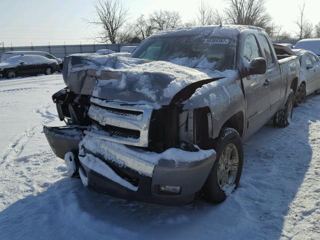 2GCEK19J381320754 - 2008 CHEVROLET SILVERADO SILVER photo 2