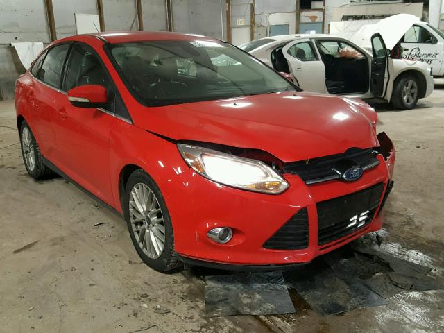 1FAHP3H26CL169650 - 2012 FORD FOCUS SEL RED photo 1