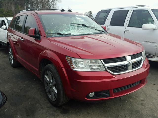 3D4PG6FV9AT179968 - 2010 DODGE JOURNEY R/ RED photo 1