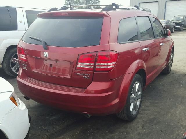 3D4PG6FV9AT179968 - 2010 DODGE JOURNEY R/ RED photo 4