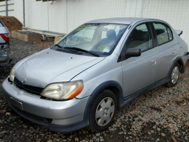 JTDBT123X25026303 - 2002 TOYOTA ECHO SILVER photo 2