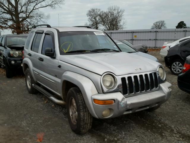 1J4GK58K12W220544 - 2002 JEEP LIBERTY LI SILVER photo 1