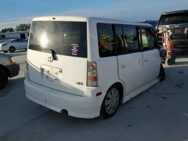 JTLKT324264108272 - 2006 TOYOTA SCION XB 白色 照片 4