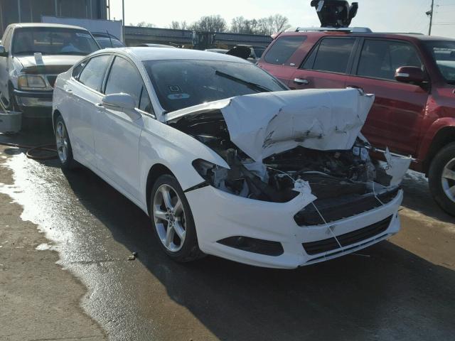 3FA6P0H97ER179076 - 2014 FORD FUSION SE WHITE photo 1