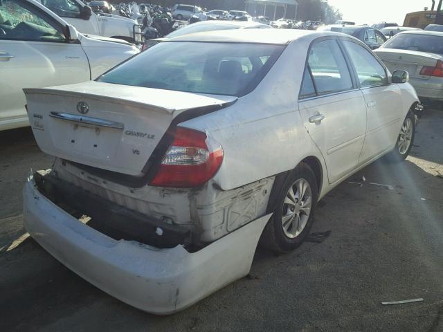 4T1BF32K04U076240 - 2004 TOYOTA CAMRY LE თეთრი ფოტო 4