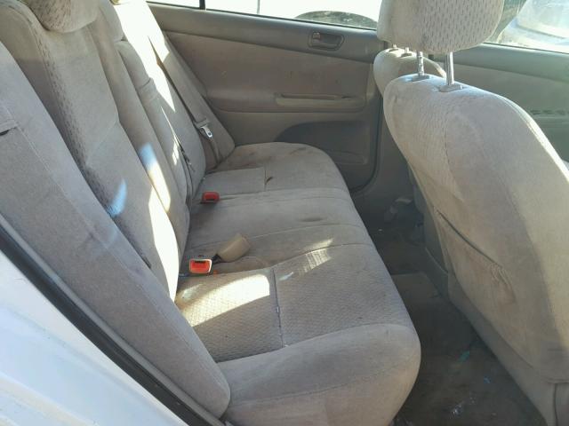 4T1BF32K04U076240 - 2004 TOYOTA CAMRY LE თეთრი ფოტო 6