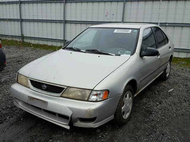 1N4AB41D6WC741578 - 1998 NISSAN SENTRA E SILVER photo 2